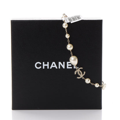 Chanel Pearl Precious Symbols CC Short Necklace Gold 7 of 7