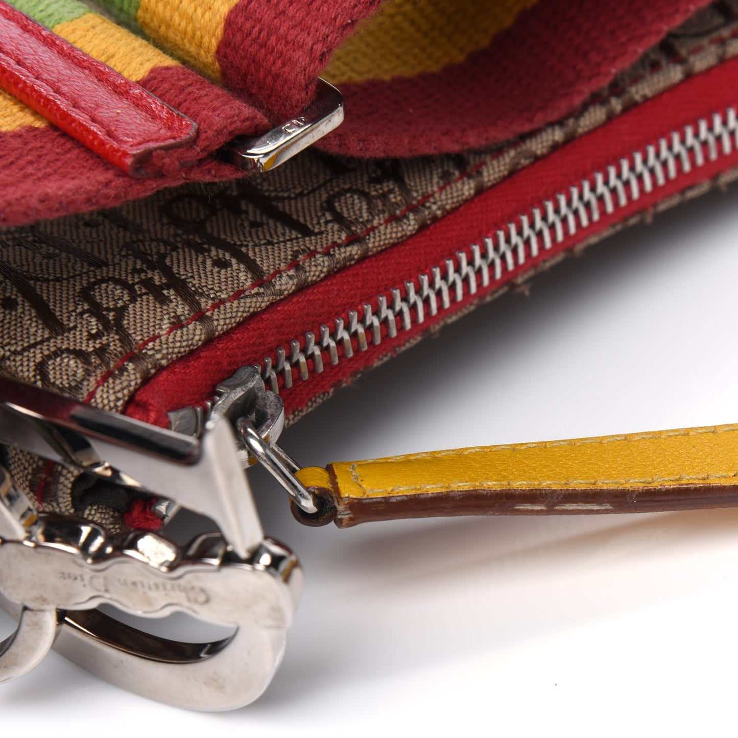 Monogram Rasta Saddle Pochette Beige