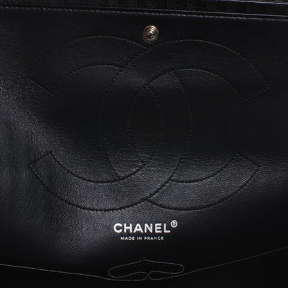 Chanel Quilted Leather 2.55 Reissue 227 Striped Black Flap 5 of 7