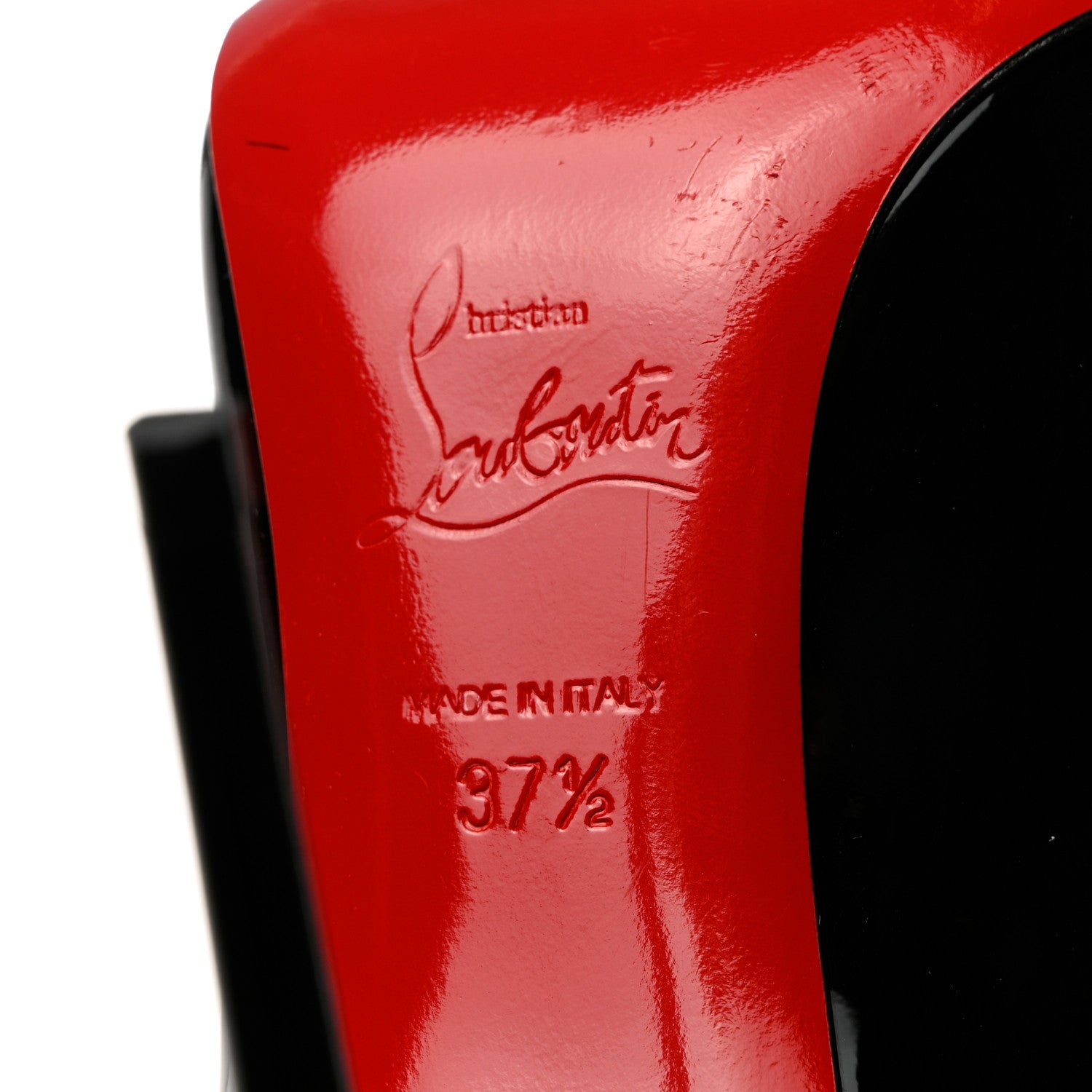 Christian Louboutin Patent So Kate 100 Pumps 37.5 Black 6 of 7