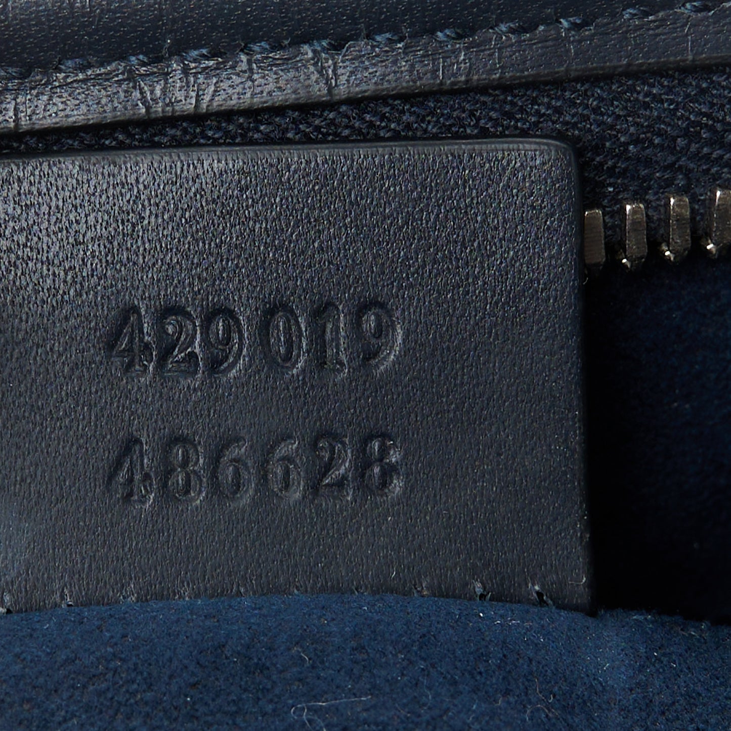 GG Supreme Monogram Blooms Small Zippered Tote Blue