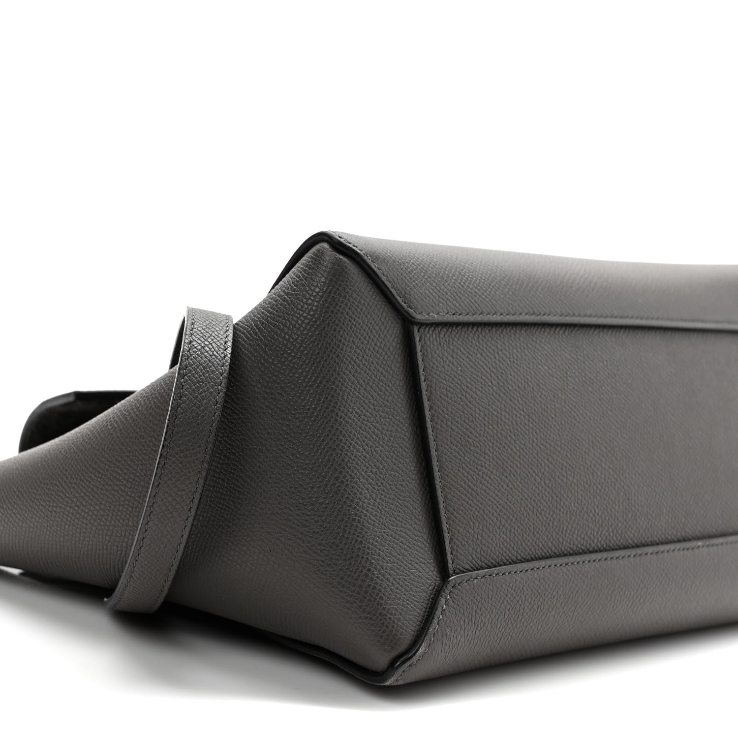 Celine Grained Calfskin Micro Belt Bag Grey 8 of 10
