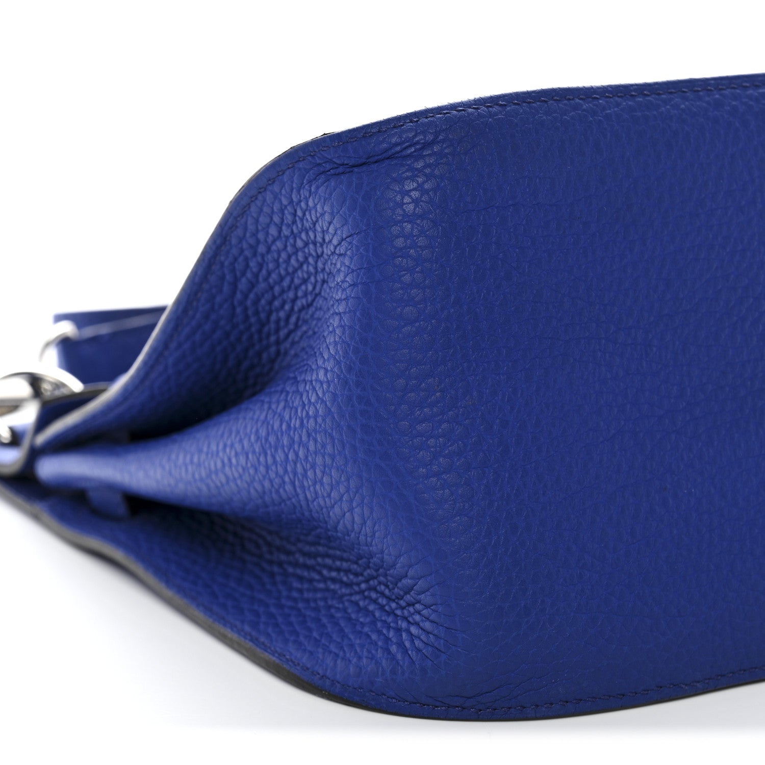 Hermes Taurillon Clemence Jypsiere 28 Bleu Electrique 9 of 13