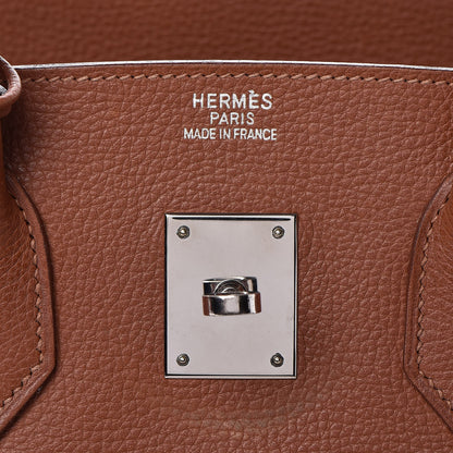 Hermes Vache Liegee Birkin 35 Noisette 12 of 43