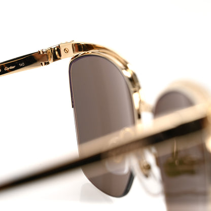 Cartier Panthere de Cartier Sunglasses CT0124S Gold 5 of 9