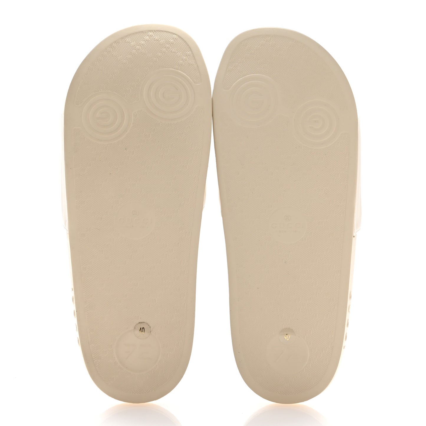 X BNF Nappa Pantoufle Bananya Womens Pool Slide Sandals 40 Mystic White