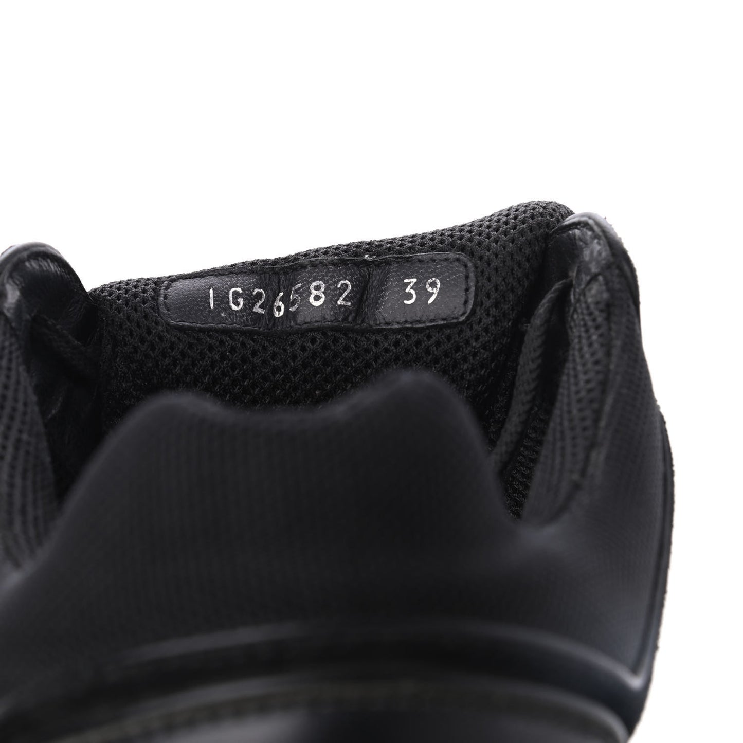 Toile Suede Calfskin CC Sneakers 39 Black
