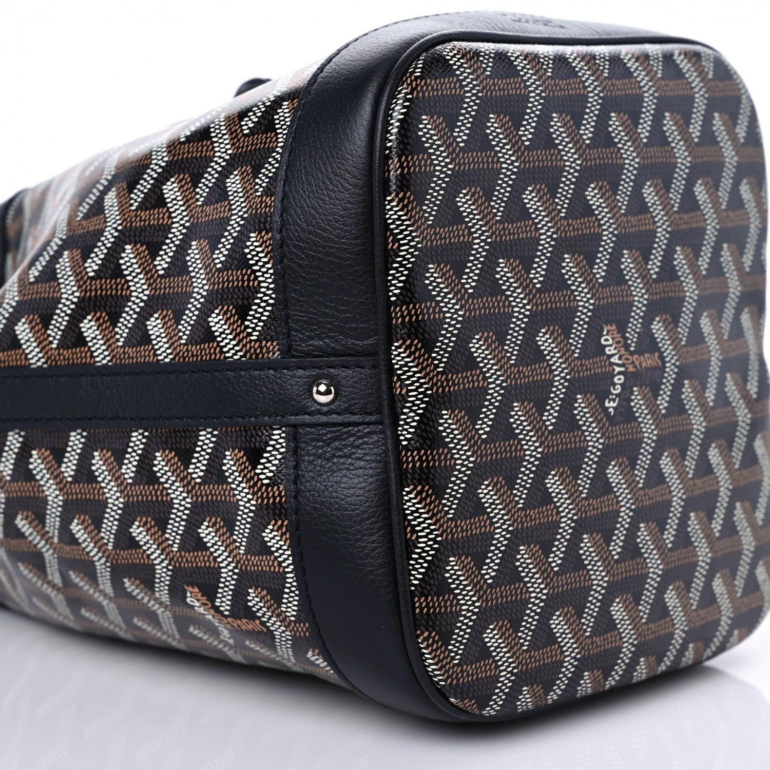 Goyard Goyardine Petit Flot Bucket Bag PM Black 6 of 8