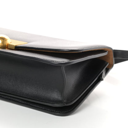 Bottega Veneta Calfskin Stamped Classic BV Bag Black 9 of 9