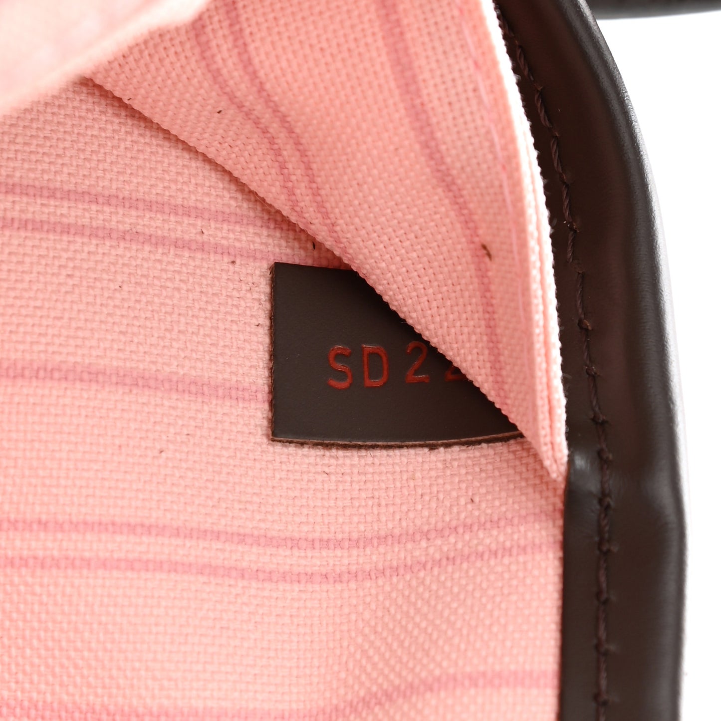 Damier Ebene Neo Neverfull MM Rose Ballerine
