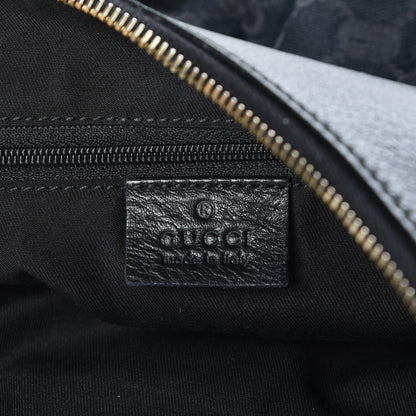 Gucci Monogram Large D Gold Hobo Black 6 of 7