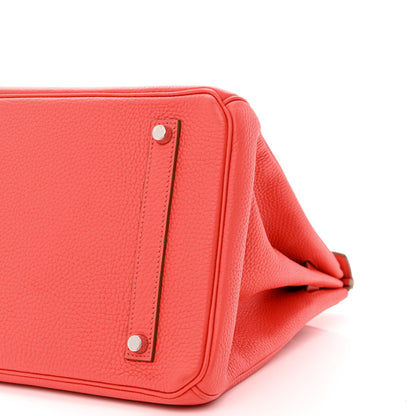 Hermes Togo Birkin 35 Rouge Pivoine 10 of 12