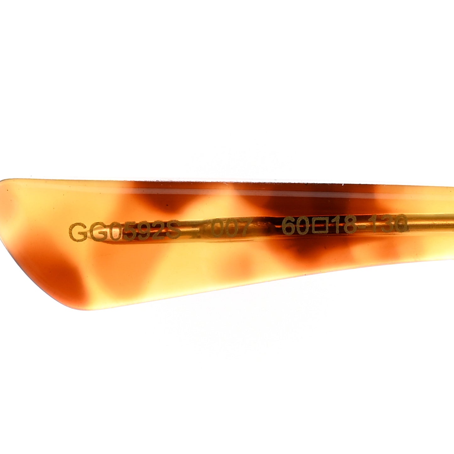 Metal Glasses GG0592S White Gold