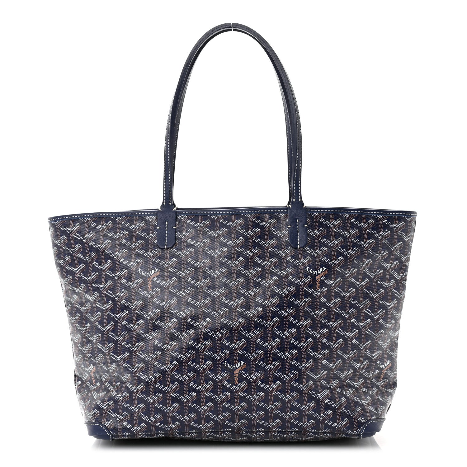 Goyard Goyardine Artois PM Navy 1 of 9