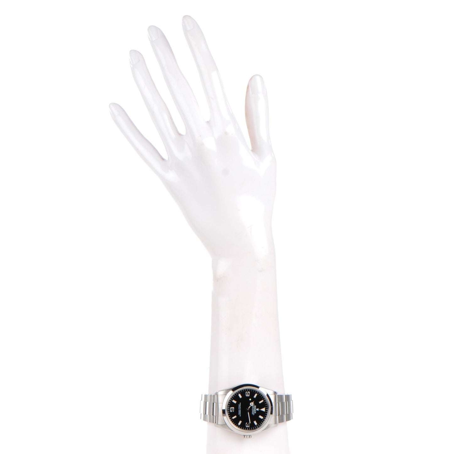 Stainless Steel 36mm Oyster Perpetual Explorer Watch Black 14270