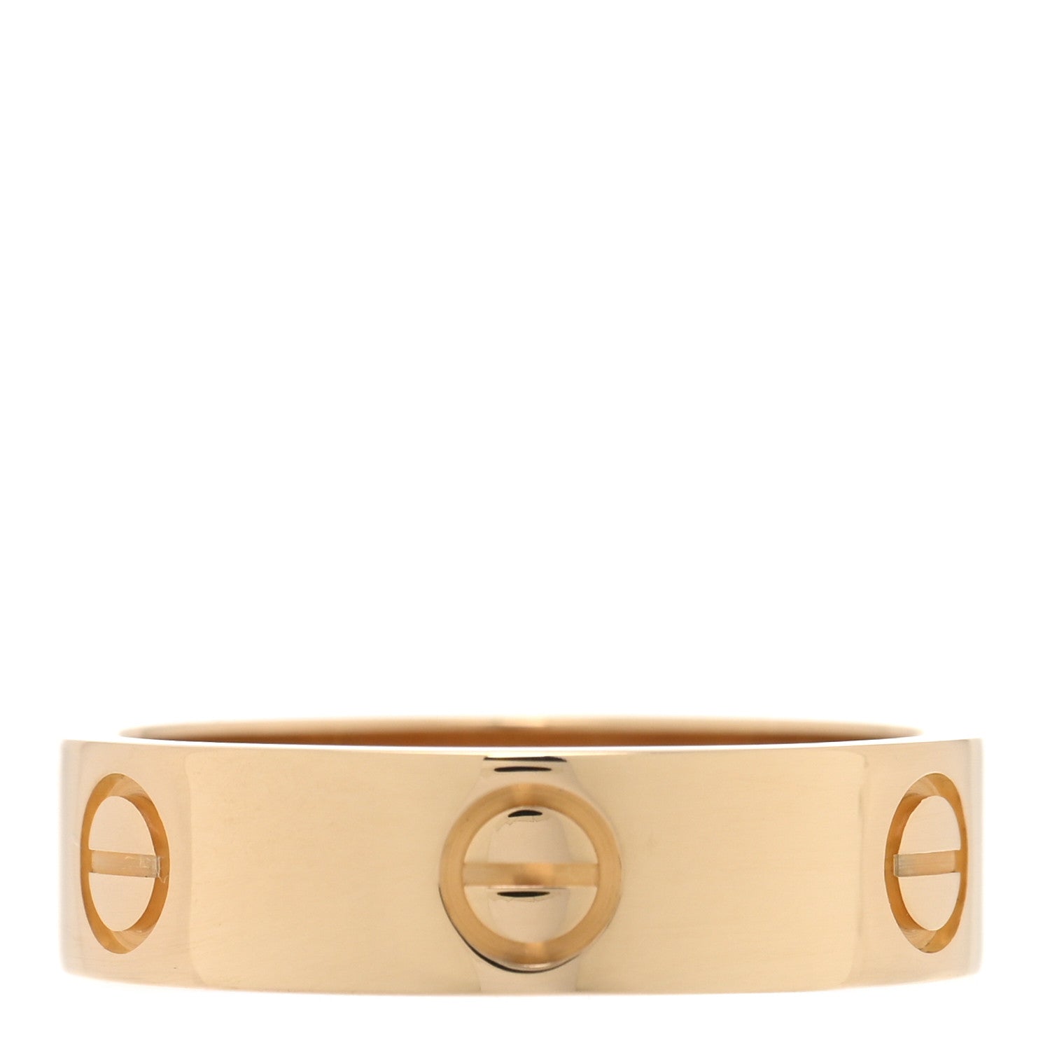 Cartier 18K Yellow Gold 5.5mm LOVE Ring 57 8 1 of 5