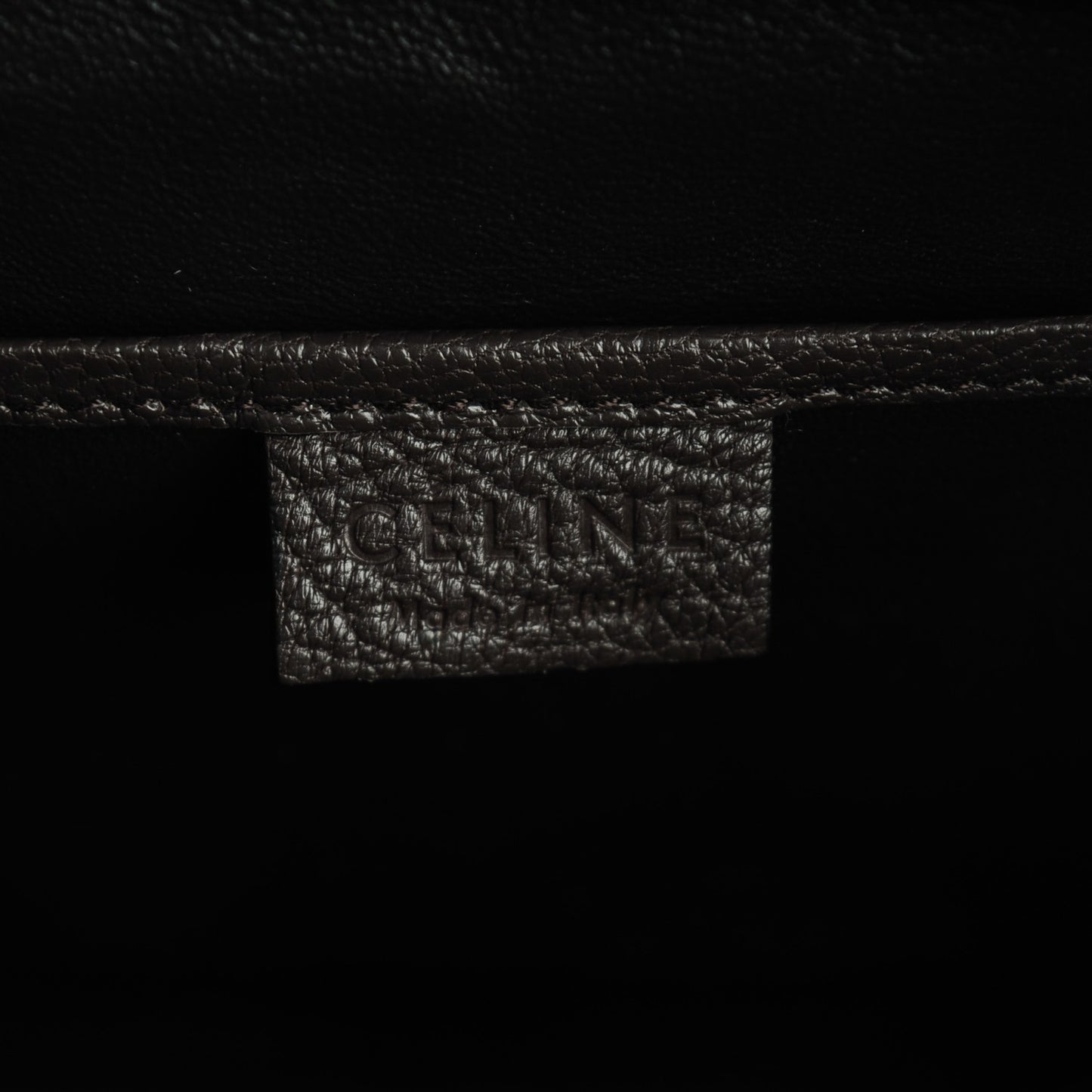 Goatskin Nano Luggage Dark Taupe