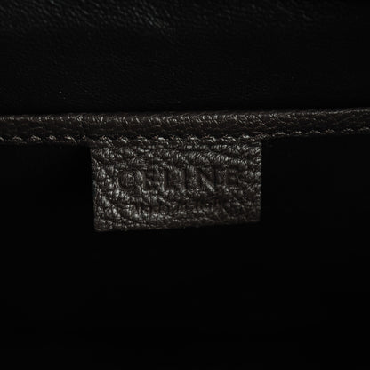 Celine Goatskin Nano Luggage Dark Taupe 6 of 7