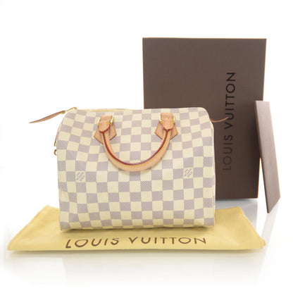 Louis Vuitton Damier Azur Speedy 25 2 of 7