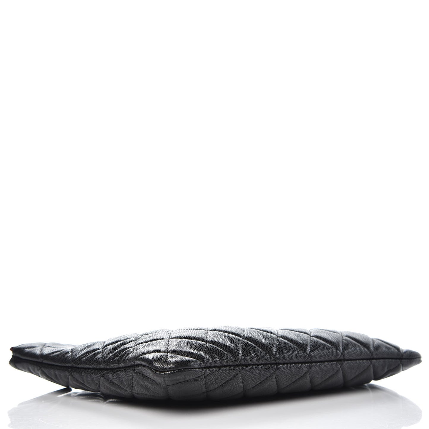 Caviar Quilted Medium Cosmetic Case Black