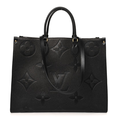 Louis Vuitton Empreinte Monogram Giant Onthego GM Black 1 of 9