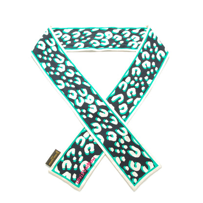 Louis Vuitton Silk Leopard Bandeau Blue Infini 1 of 6