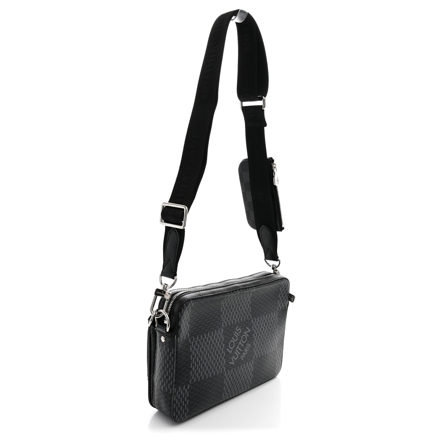 Damier Graphite 3D Trio Messenger