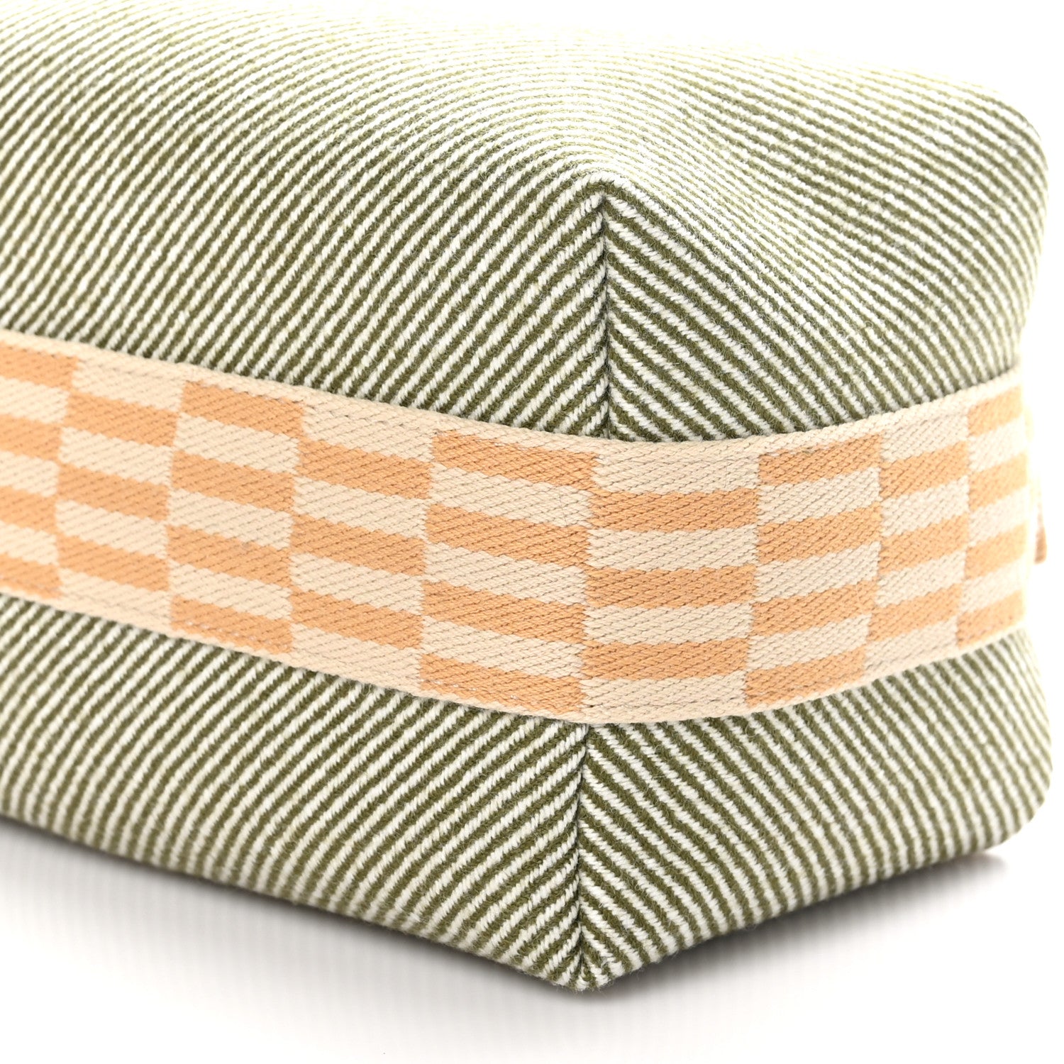 Hermes Wool Small Bride-A-Brac H Natte Pouch Vert Foret 9 of 9
