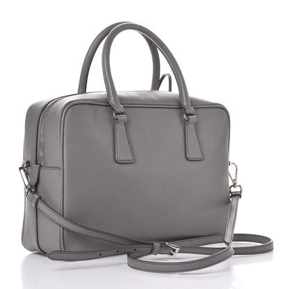 Prada Saffiano Lux Bowler Marmo 4 of 8