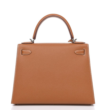 Hermes Epsom Kelly Sellier 28 Gold 3 of 30