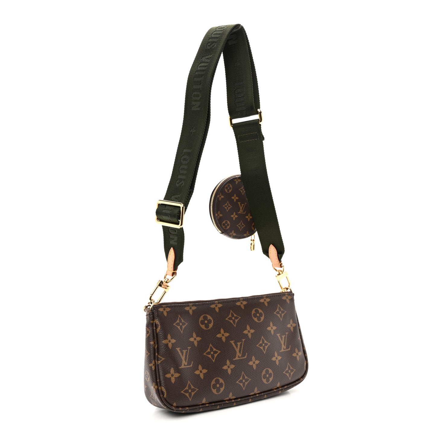 Monogram Multi Pochette Accessories Kaki