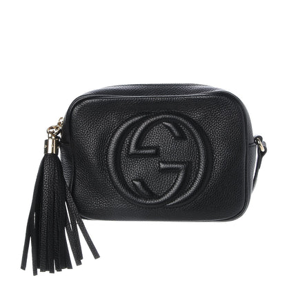 Gucci Pebbled Calfskin Small Soho Disco Bag Black 1 of 7