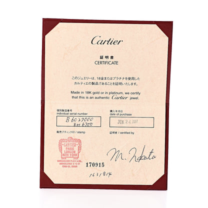 Cartier 18K Pink Gold Interlocking LOVE Bracelet 8 of 8