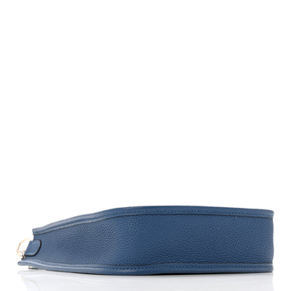Hermes Taurillon Clemence Zigzag Evelyne TPM Bleu Saphir Bleu Zellige Indigo Black 4 of 11