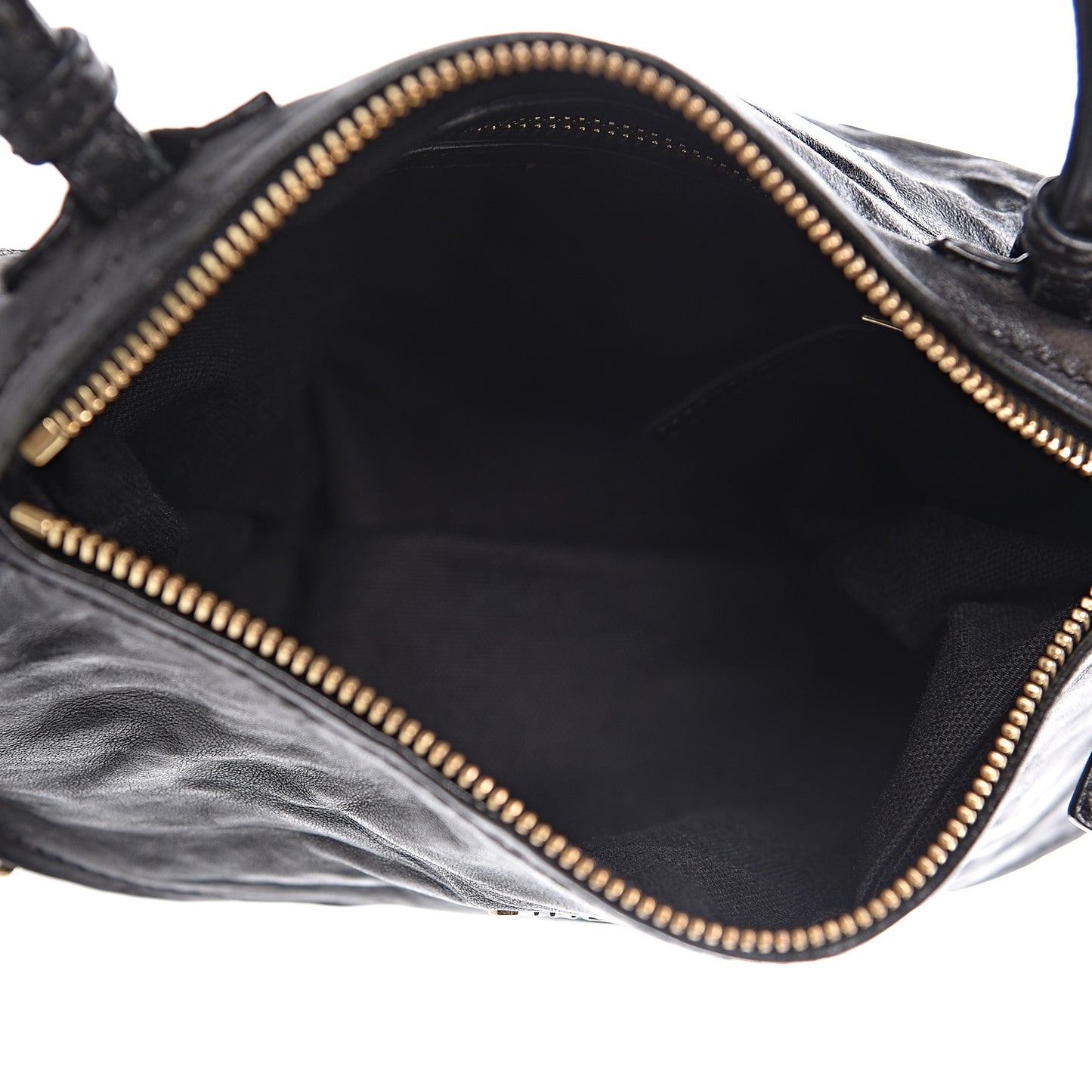 Tumbled Sheepskin Mini Pandora Black