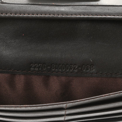 Fendi Zucchino Forever Continental Wallet Tobacco 8 of 8