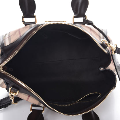 Burberry Haymarket Check Small Gladstone Chocolate 5 of 9