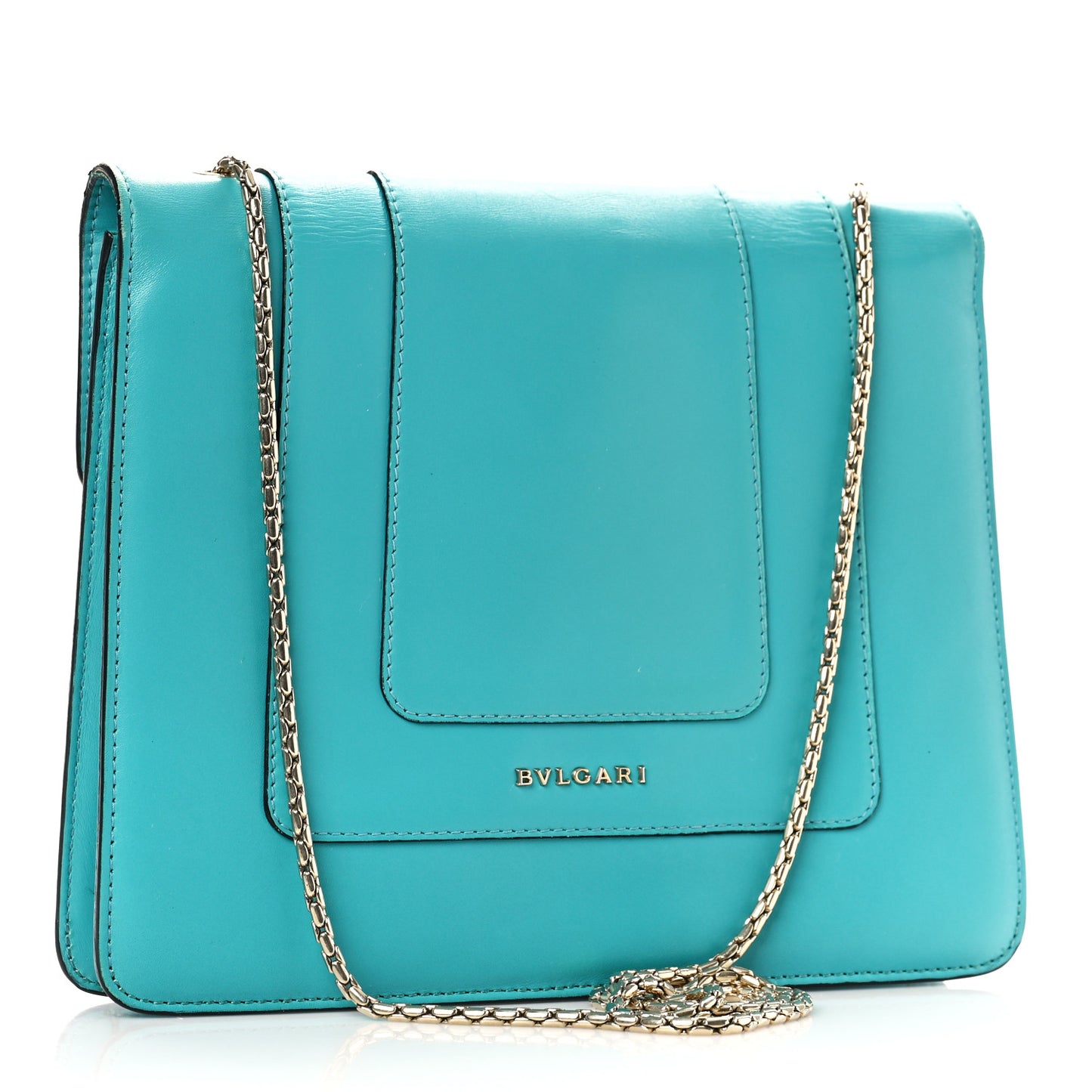 Calfskin Serpenti Forever Crossbody Bag Green