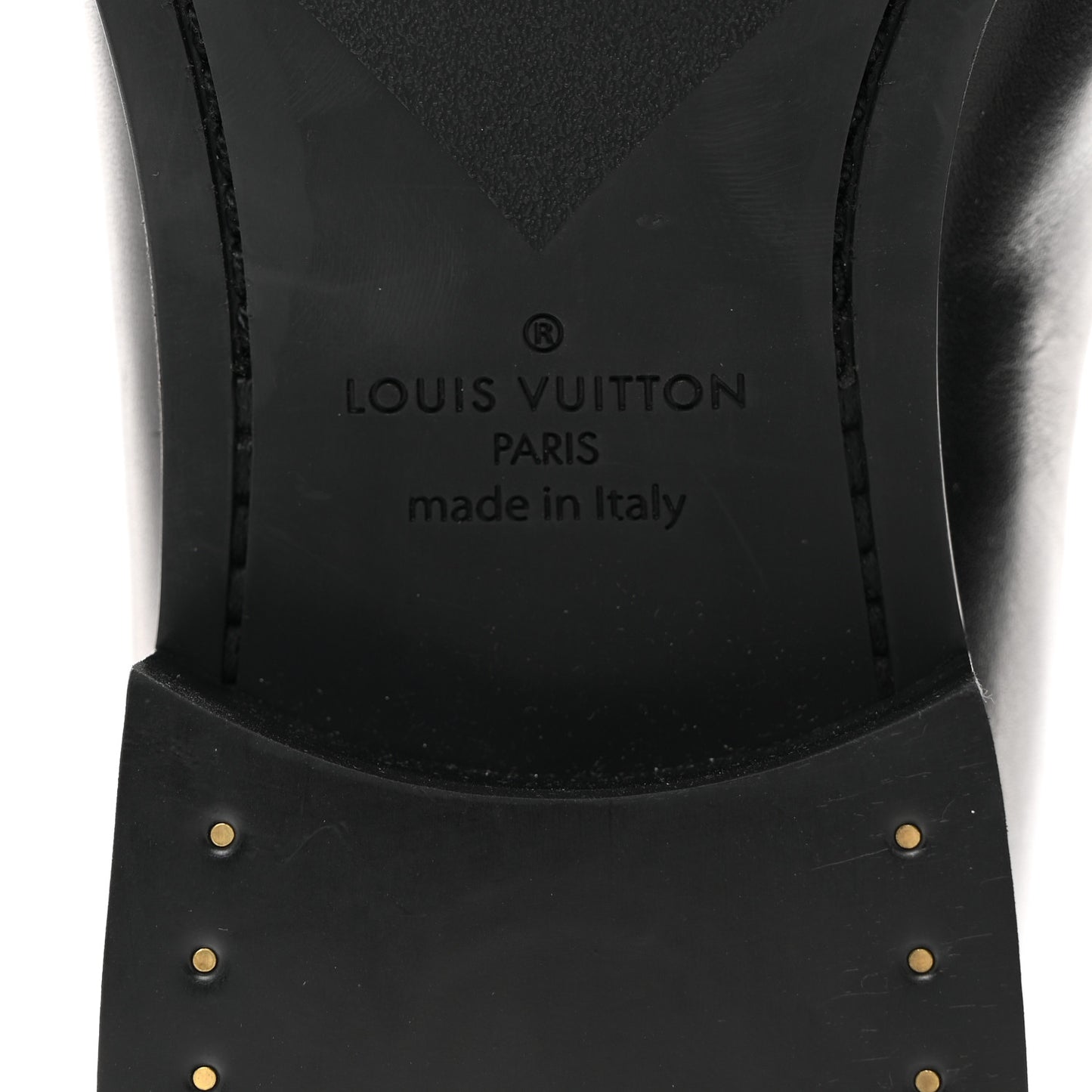 Glazed Calfskin Damier Embossed Haussmann Derby Lace Up Shoes 8 Black