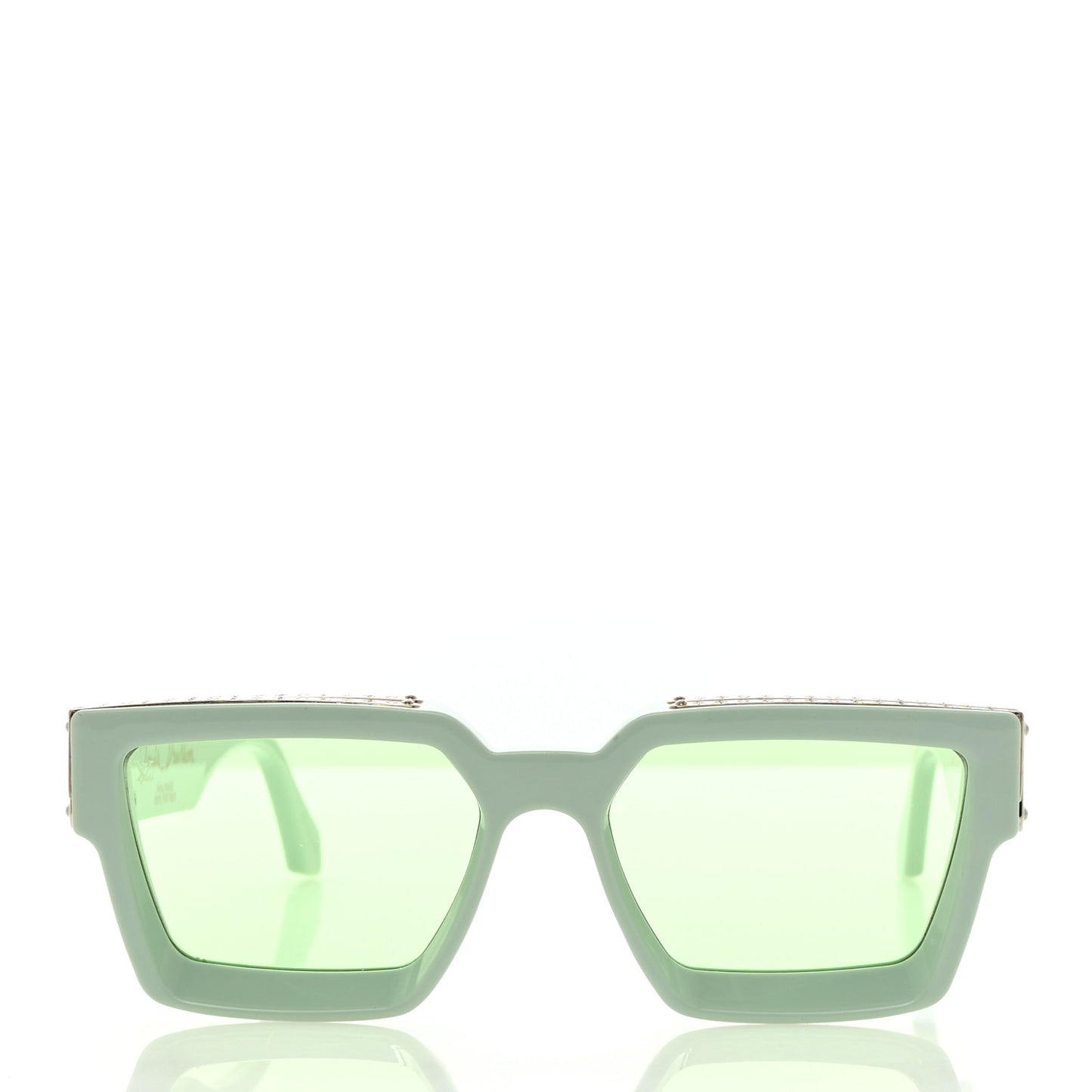 Acetate 1.1 Millionaires Sunglasses Z1325W Pale Green