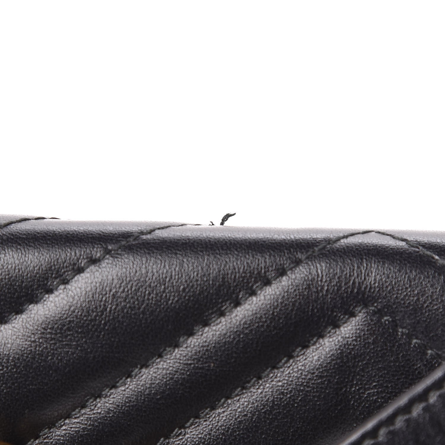 Gucci Calfskin Matelasse Small GG Marmont Shoulder Bag Black 9 of 13