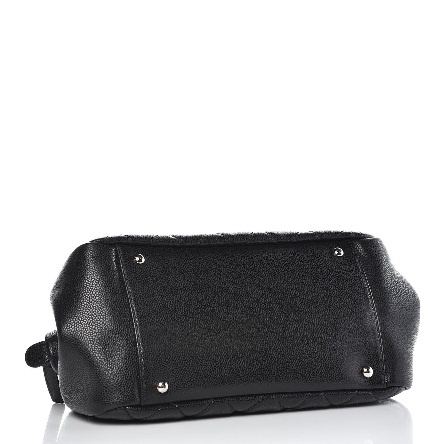 Caviar Quilted Timeless CC Shoulder Bag Black