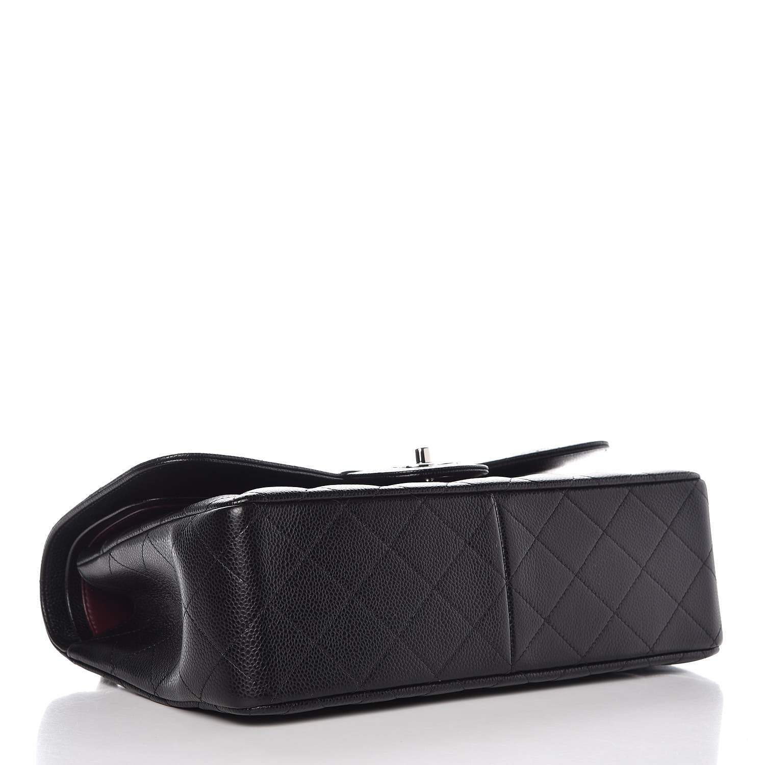 Chanel Caviar Quilted Jumbo Double Flap Black 5 of 9