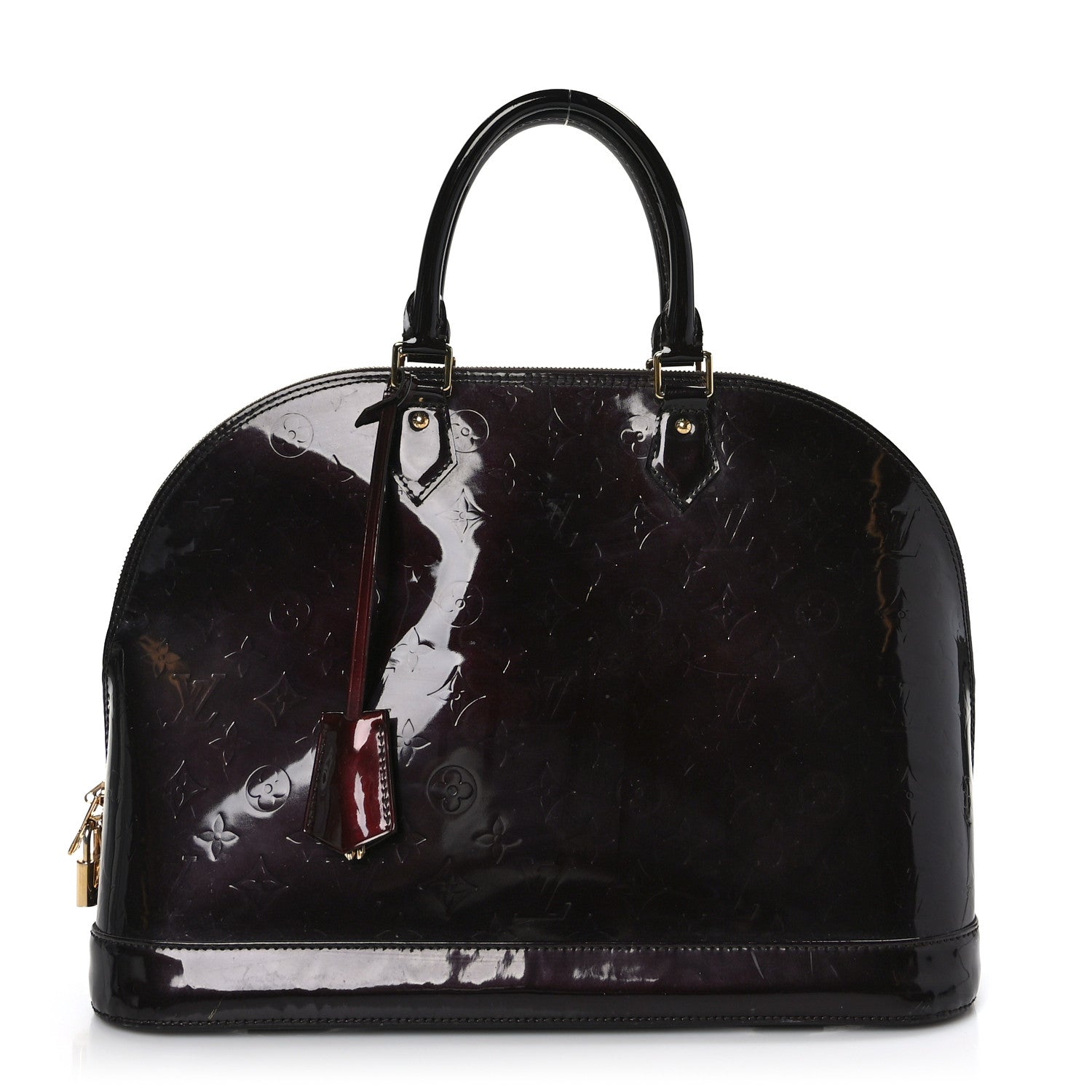 Louis Vuitton Vernis Alma GM Amarante 1 of 8