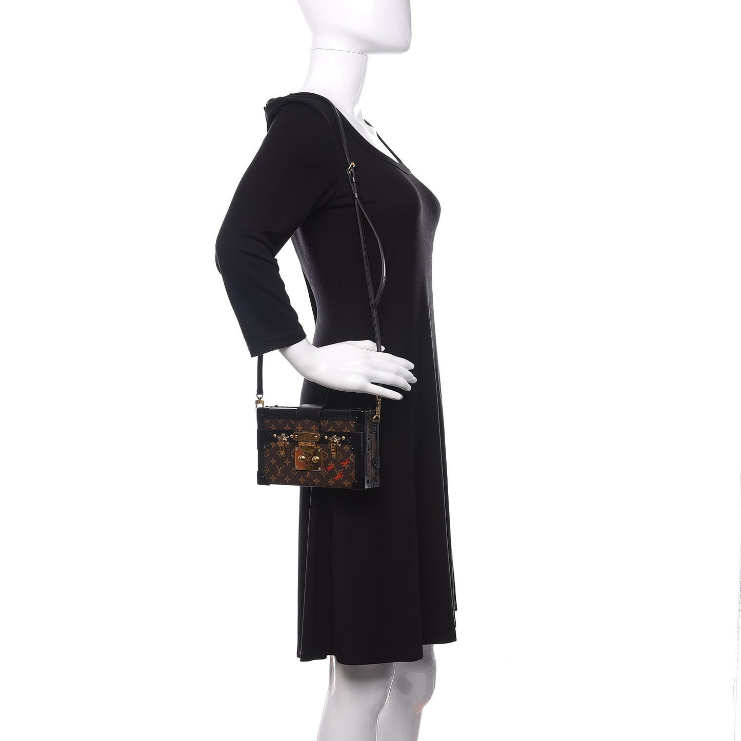 Monogram Petite Malle Black