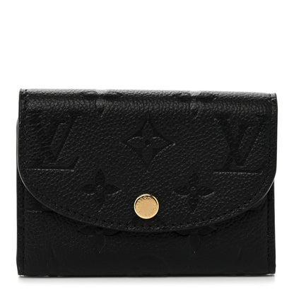 Louis Vuitton Empreinte Rosalie Coin Purse Black 1 of 7