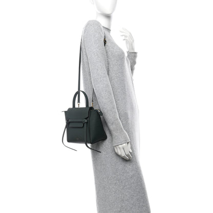 Celine Grained Calfskin Nano Belt Bag Amazone 3 of 10