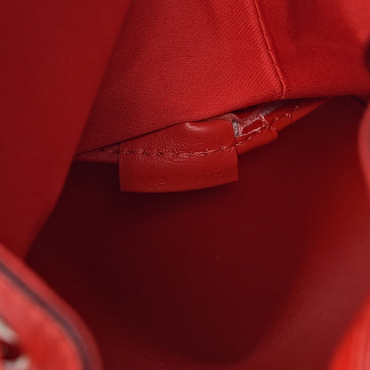 Christian Louboutin Calfskin Marie Jane Bucket Red 6 of 9