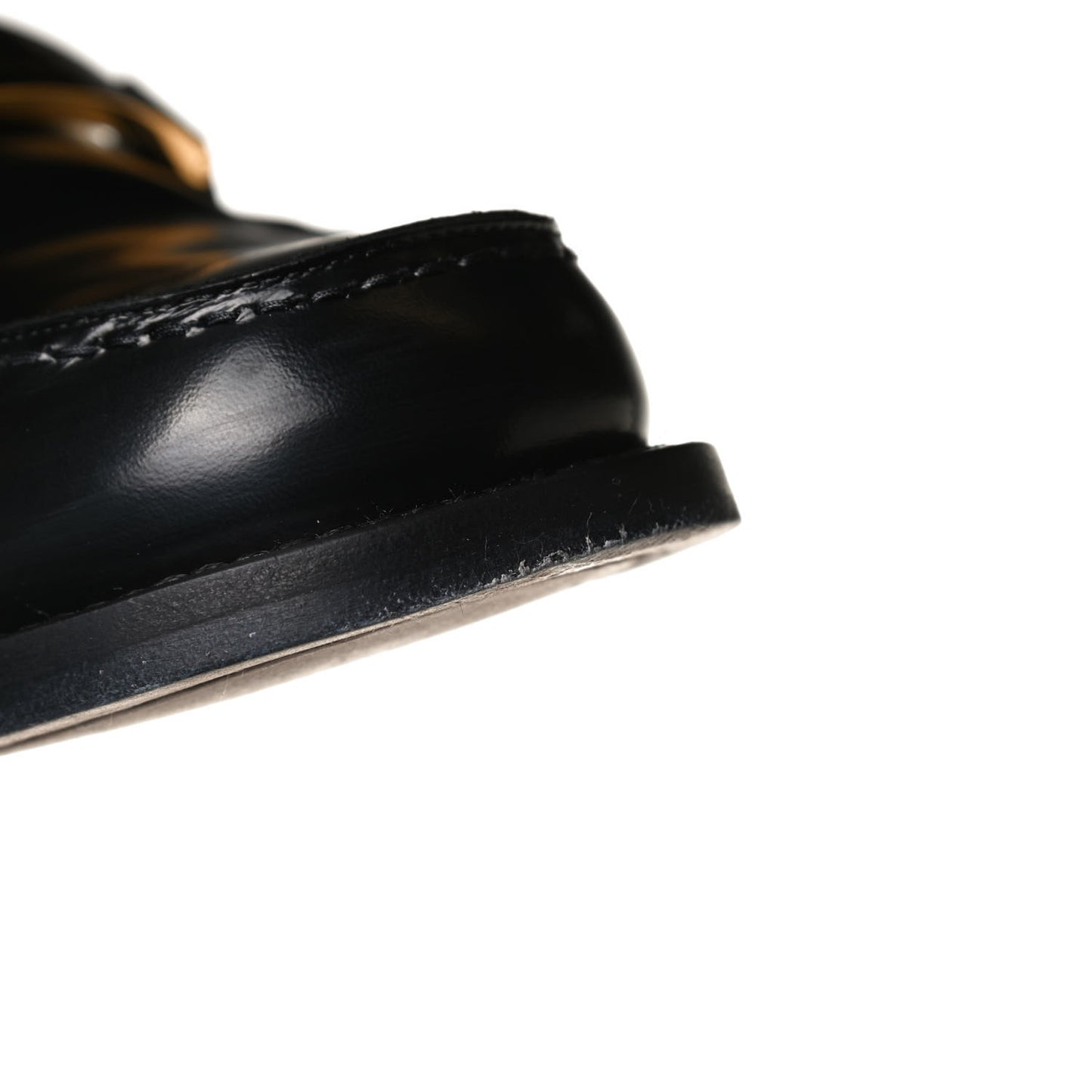Brushed Calfskin Dior Code 15mm Loafers 39.5 Black