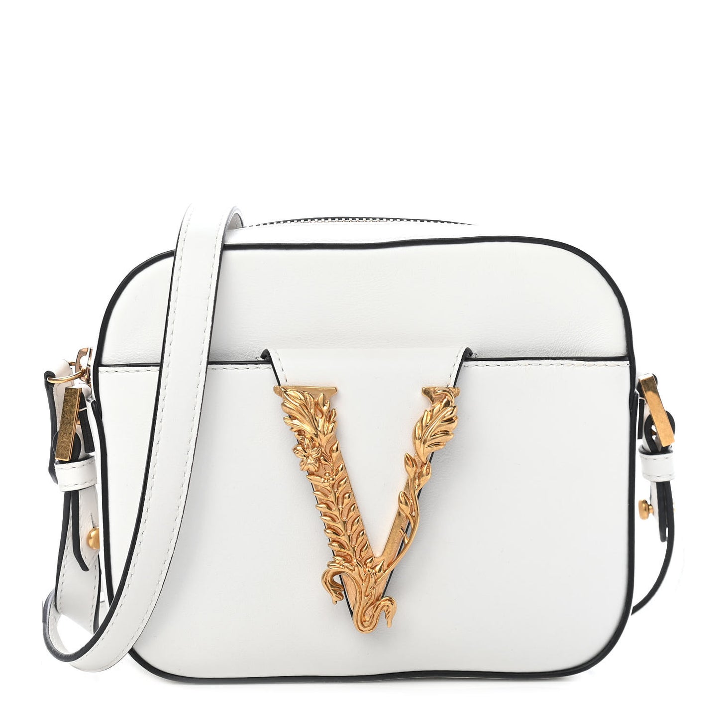 Vitello Virtus Camera Bag White